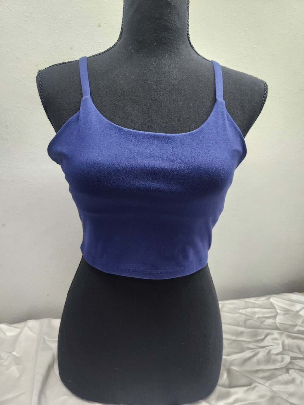 PARAGON Deep Navy Cropped Tank